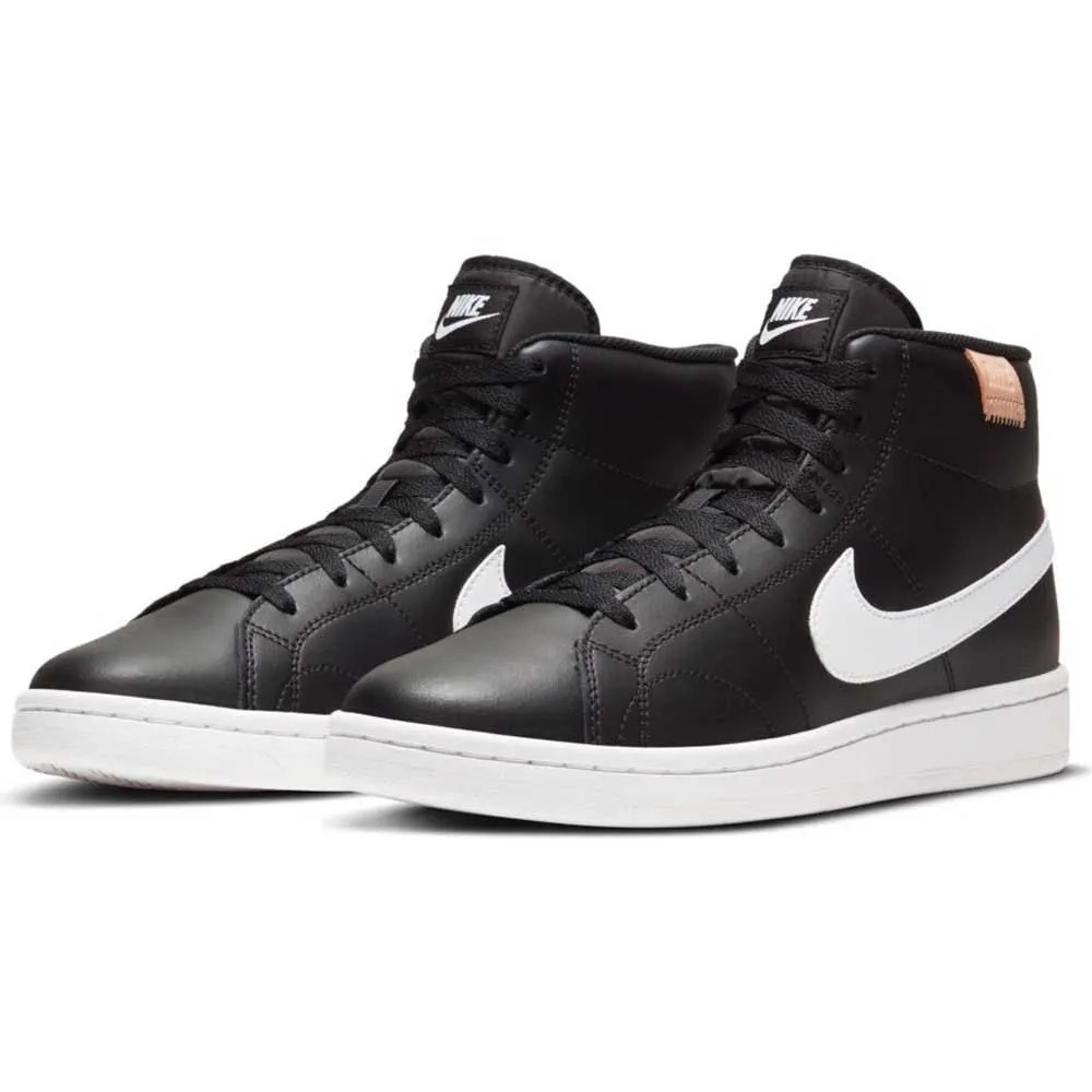 Nike Black and White Court Vision High-Tops
